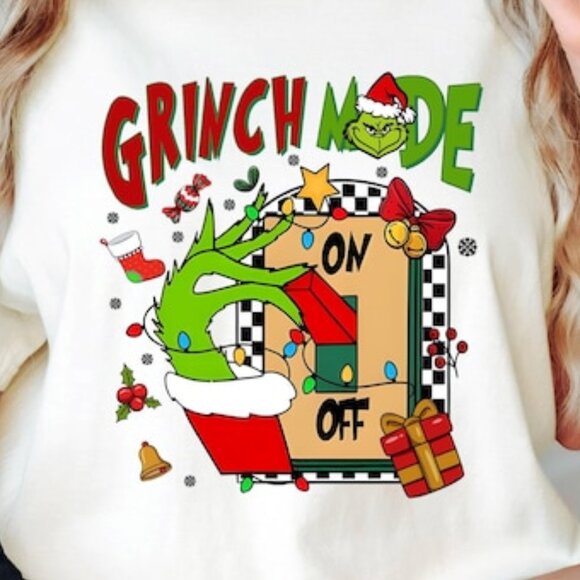 Grinch Christmas Shirt, Christmas Shirt, Christmas Grinch T-Shirts, Merry Christ - Picture 2 of 5